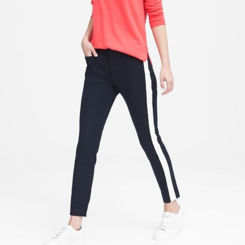 Banana Republic Striped Sloan Pant